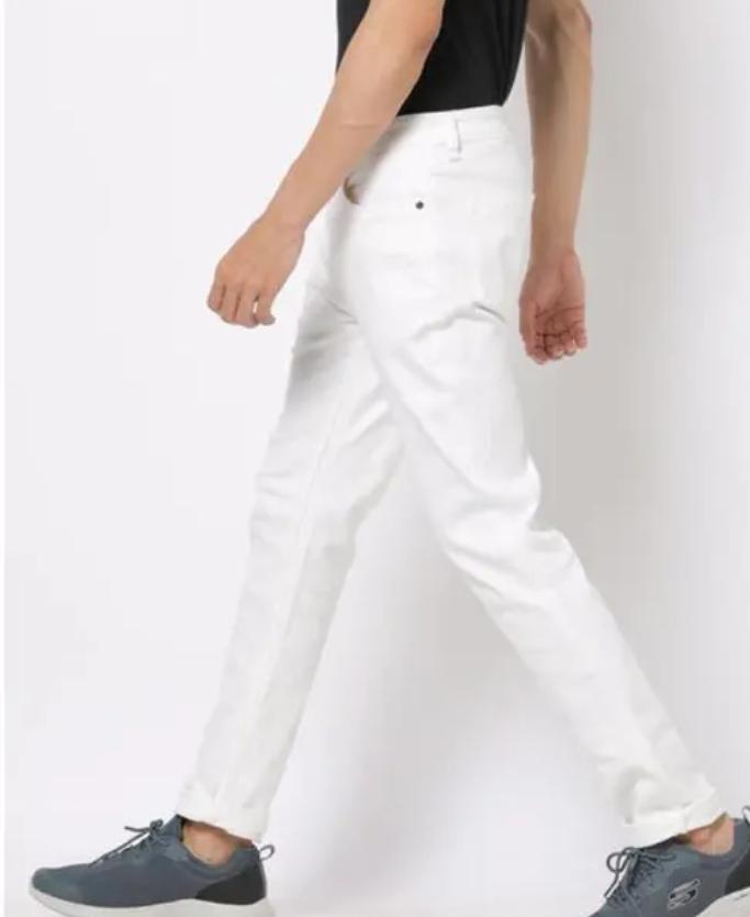 Classy Modern Men Blue linings Shirts & White Pant