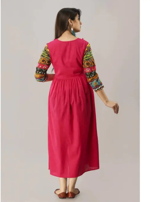 Anarkali High Demand trendy Rayon Gown Kurtis