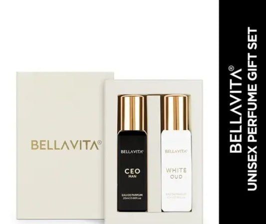 Bella Vita Luxury  CEO Man 20 ml + White Oud Unisex 20 ml Perfume Gift Combo Pack for Men and Women (Pack of 2)
